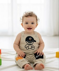 بیلر پسرانه کتان طرح boy 1304